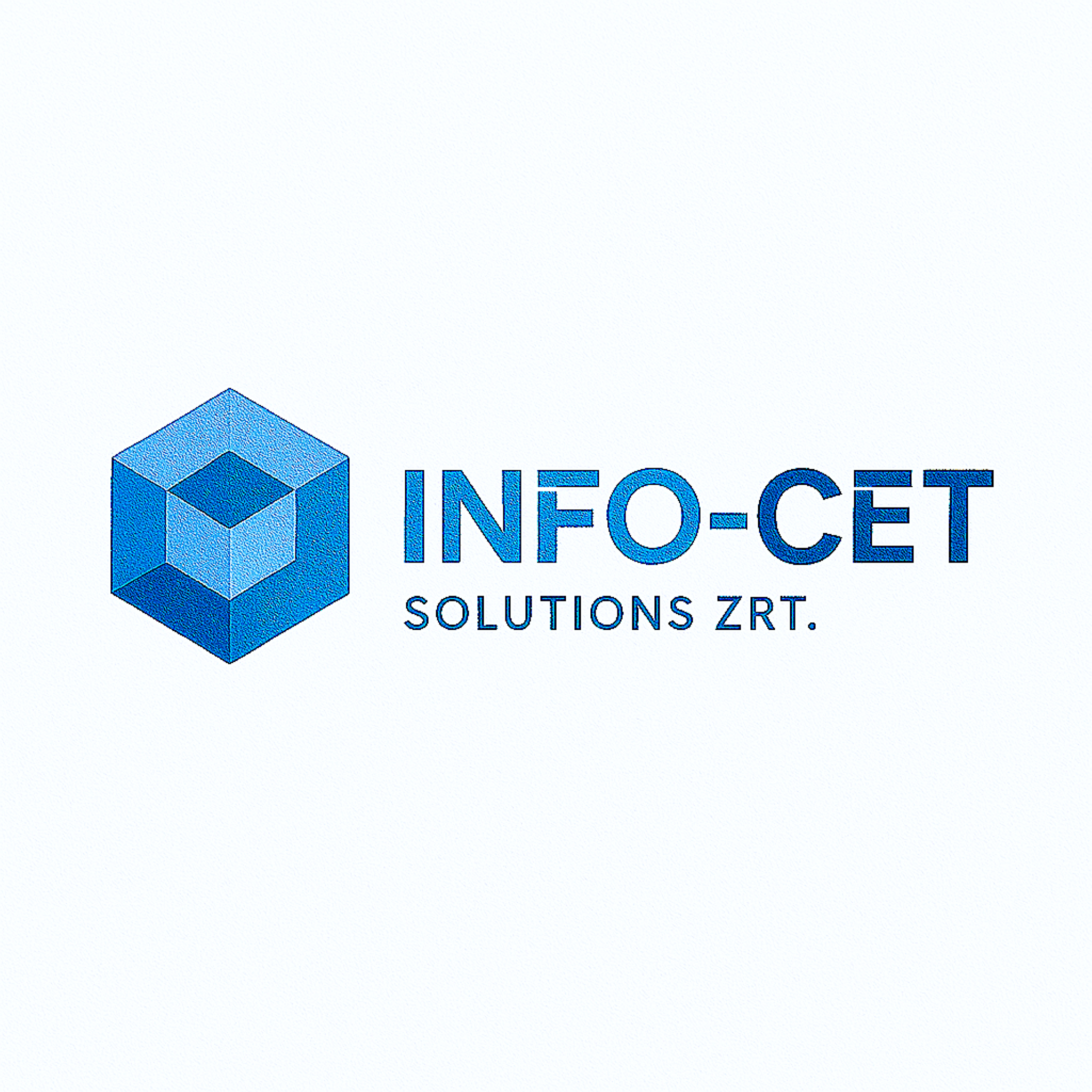 Info‑Cet Solutions Zrt. – nagyított logó